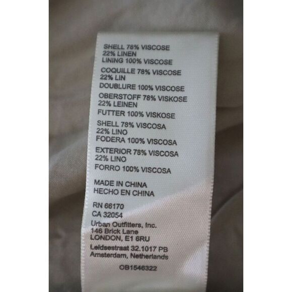 Free People OB1546322 Women's Sz 0 Stone/Beige If You Try Short Suit Set - Picture 11 of 16